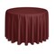 Lann's Linens - Round Premium Tablecloth for Wedding / Banquet / Restaurant - Polyester Fabric Table Cloth